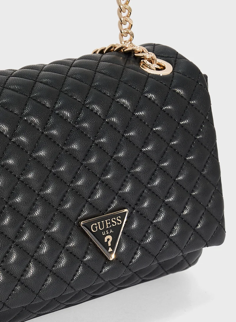 GUESS Eco Rianee Cnrtble Crossbody Flap