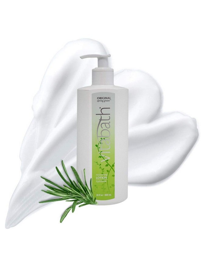 Vitabath Original Spring Green Moisturizing Body Lotion Replenishing Botanicals Aloe & Shea Butter Deeply Hydrate Dry Skin Revive For Women & Men Crueltyfree Parabenfree 20 Oz - Image 5