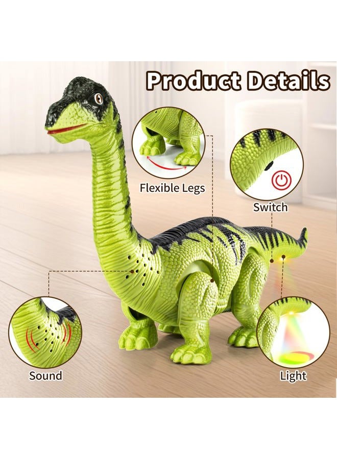 Bloolilies 2 Pack Dinosaur Toys, Electric Walking Dinosaur Toys for Kids 3-5 5-7 Years Old with LED Lights & Sounds & Roaring, Kids Toy Dinosaurs Birthday Party Favors Gift for Boys Girls - Image 4