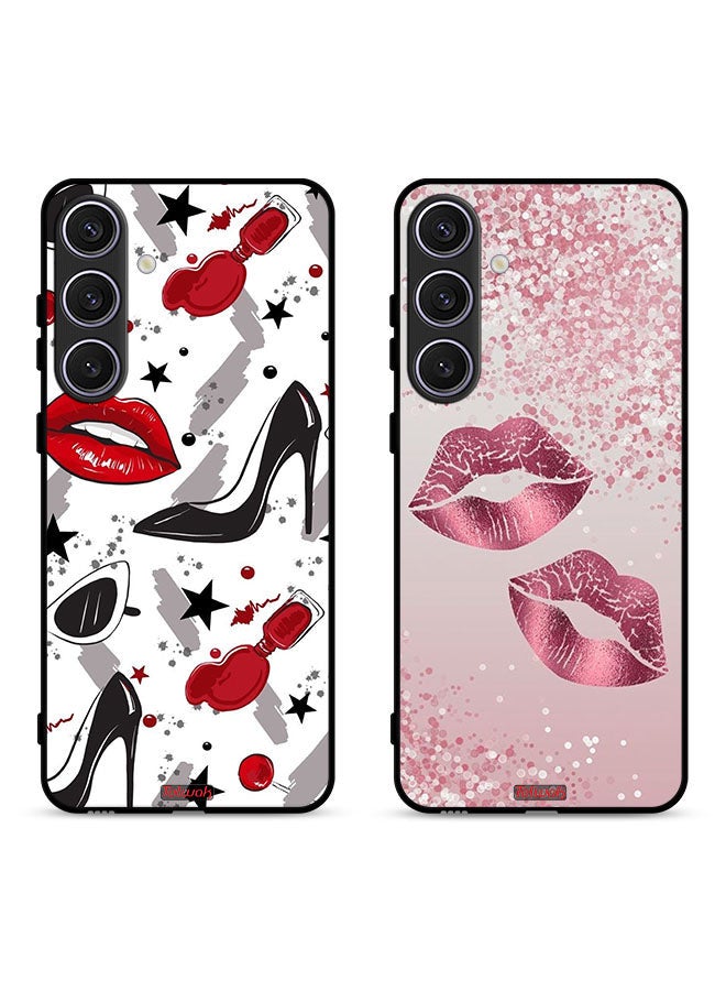 Tolwak Two Cases For Samsung Galaxy S24 Plus 5G Protective Covers Lips - Image 1