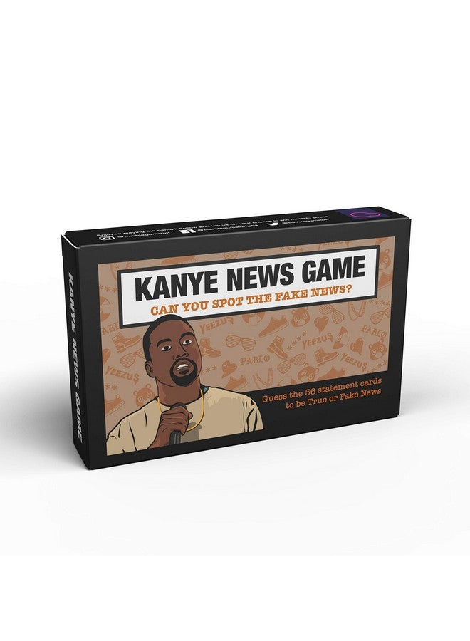 Bubblegum Stuff Kanye News Game - Guess The Kanye Fake News Quote Comedy Card Guessing Game - Suitable For Family, Kids, Teenagers & Adults - Image 1