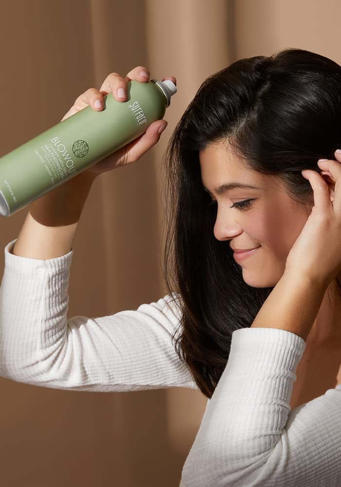 SURFACE Hair Blowout Firm Hair Spray for Women and Men, 8.8oz - Heat Protecting, Volumizing, Lychee and Maracuja Oil - Premium Blowout Hair Products for Styling - Image 3