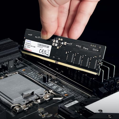 ADATA Premier 16GB DDR5 5600MHz Desktop RAM, Dual-Channel Module, Supports Intel & AMD Latest CPU, Intel XMP & AMD Expo, Built in PMIC, On Die ECC, Low Voltage, More Bandwidth - AD5U560016G-S - Image 3