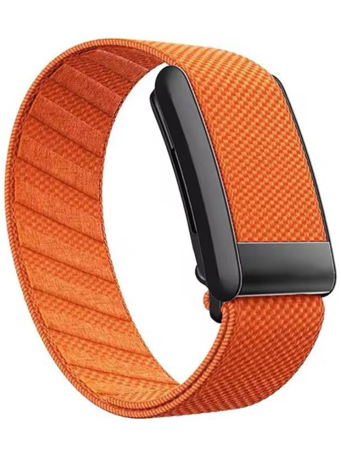 Beauenty Nylon Sport Band Compatible with Whoop Band 4.0 Strap Breathable Nylon Adjustable Waterproof Replacement Wristbands Straps Connector Wearable Fitness Tracker - Image 1