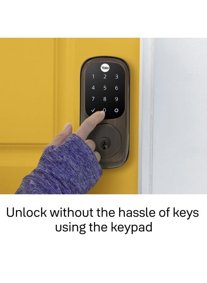 Yale Assure Lock - Touchscreen Keypad Door Lock in Bronze - Image 4