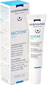 ISIS PHARMA ISISPHARMA NEOTONE EYES Brightening Eye Cream with Licorice Extract and Hyaluronic Acid Pigmentary RollOn Lightens Dark Circles and Decongests Puffiness Made in France - Image 1