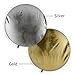 Fotodiox Fotodiox Pro 2-in-1 Reflector - 42in (100cm) Premium Grade Collapsible Disc (Silver/Gold)  - Image 2