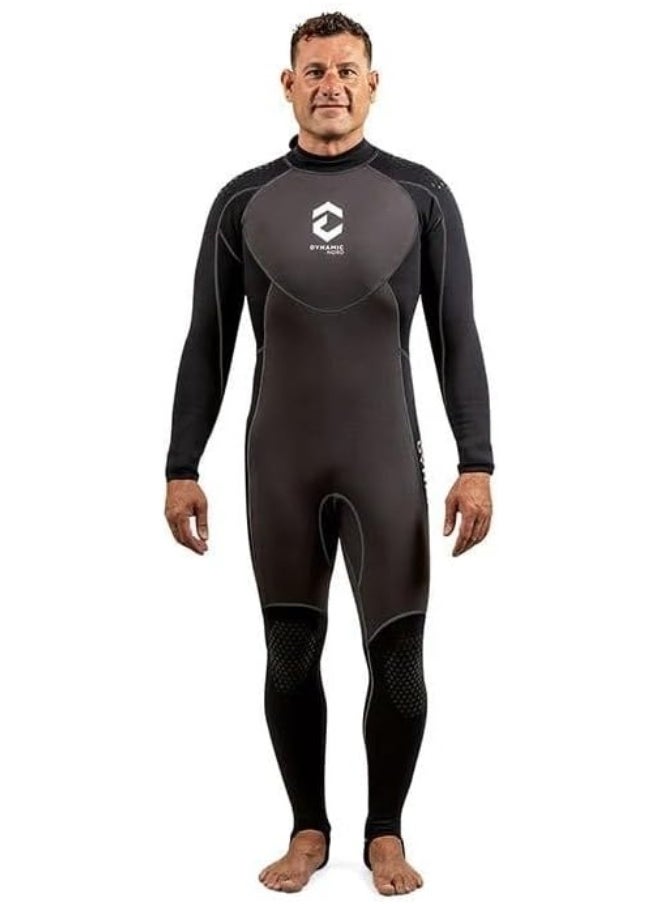 DYNAMICNORD DYNAMIC NORD SH-11 FULL Diving SUIT 1.0MM BLACK/GREY  - Image 1