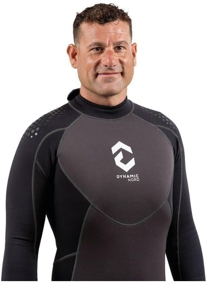 DYNAMICNORD DYNAMIC NORD SH-11 FULL Diving SUIT 1.0MM BLACK/GREY  - Image 4