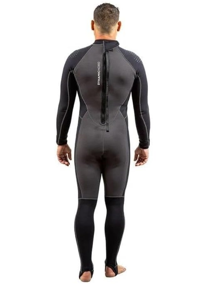 DYNAMICNORD DYNAMIC NORD SH-11 FULL Diving SUIT 1.0MM BLACK/GREY  - Image 2