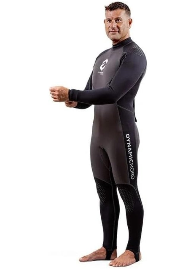 DYNAMICNORD DYNAMIC NORD SH-11 FULL Diving SUIT 1.0MM BLACK/GREY  - Image 3