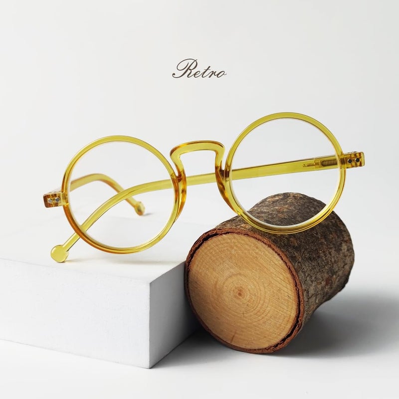 Eyekepper 4 Pack Oversized Round Reading Glasses for Men Women Retro Readers+2.50 - Image 3