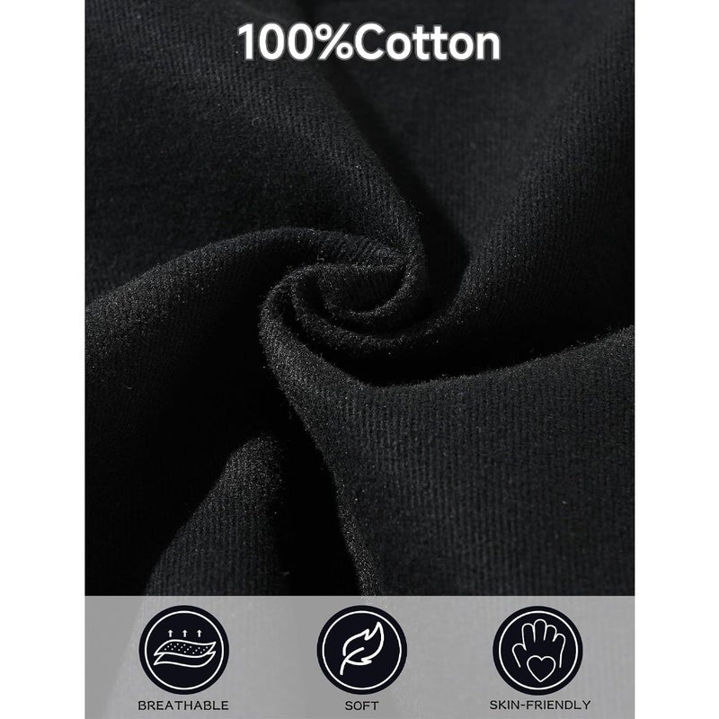 SEAUR Boys Baggy Cargo Pants Casual Loose Fit Cotton Trousers Fashion Drawstring Elastic Waist Joggers Multi-Pockets Outdoor Wear For 7-16 Years - Image 5