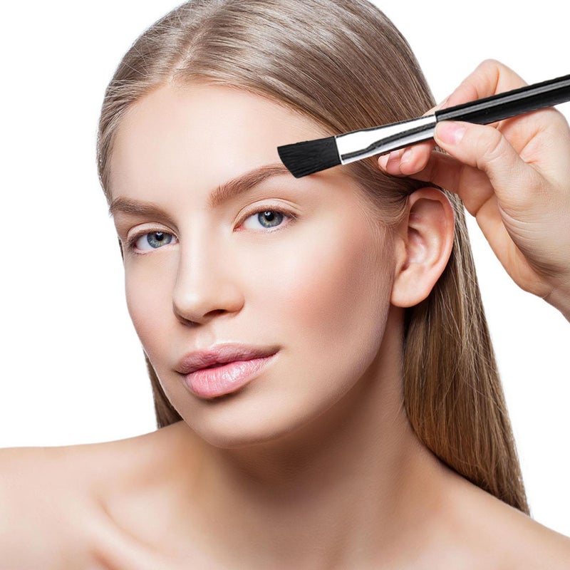 4 Pcs Eyebrow Grooming Trimming Tool Eyebrow Brush Comb Scissor Makeup Supplies - Image 4