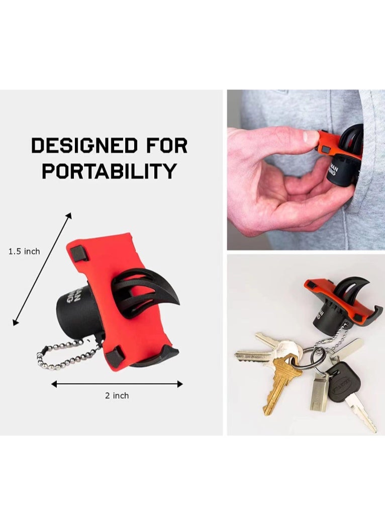 Portable Manual Easy Can Opener, Colorful Pop Can Hole Opener (Suitable for Soda, Coke, Beverages) - Premium Aluminum Beverage Can Opener - Image 2