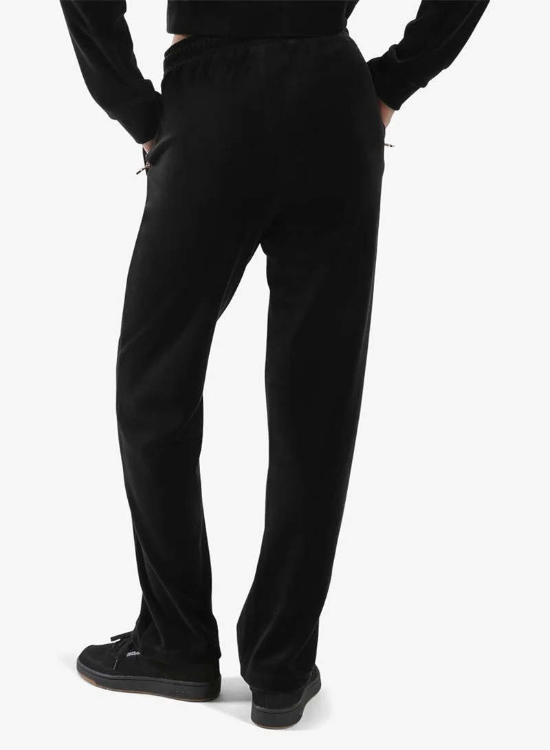 Reebok Elevated Athletic Velour Track Pants