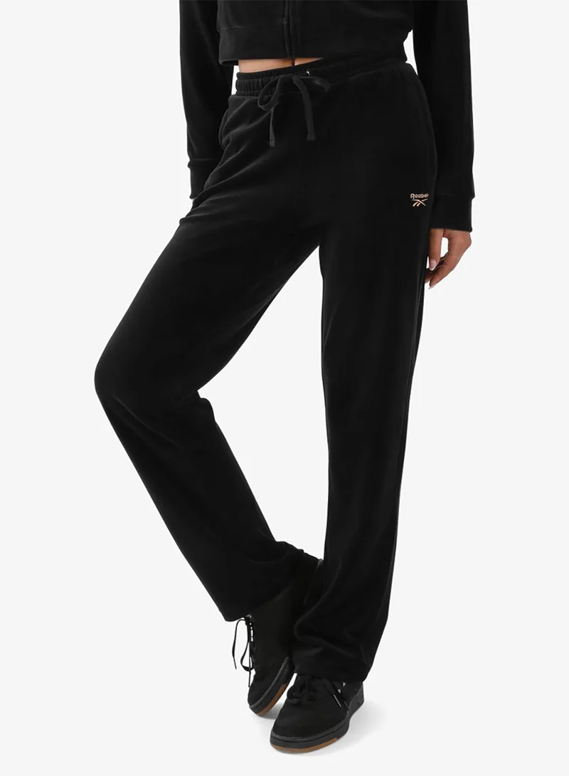 Reebok Elevated Athletic Velour Track Pants