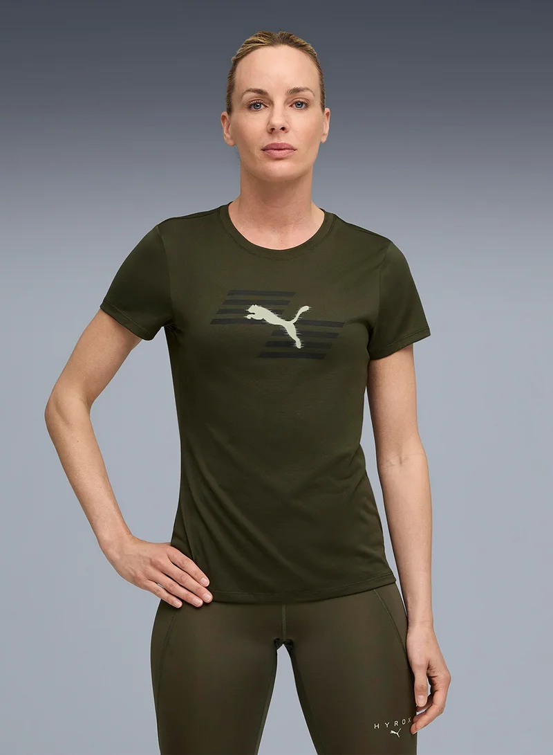 بوما Hyrox Logo Graphic T-Shirt