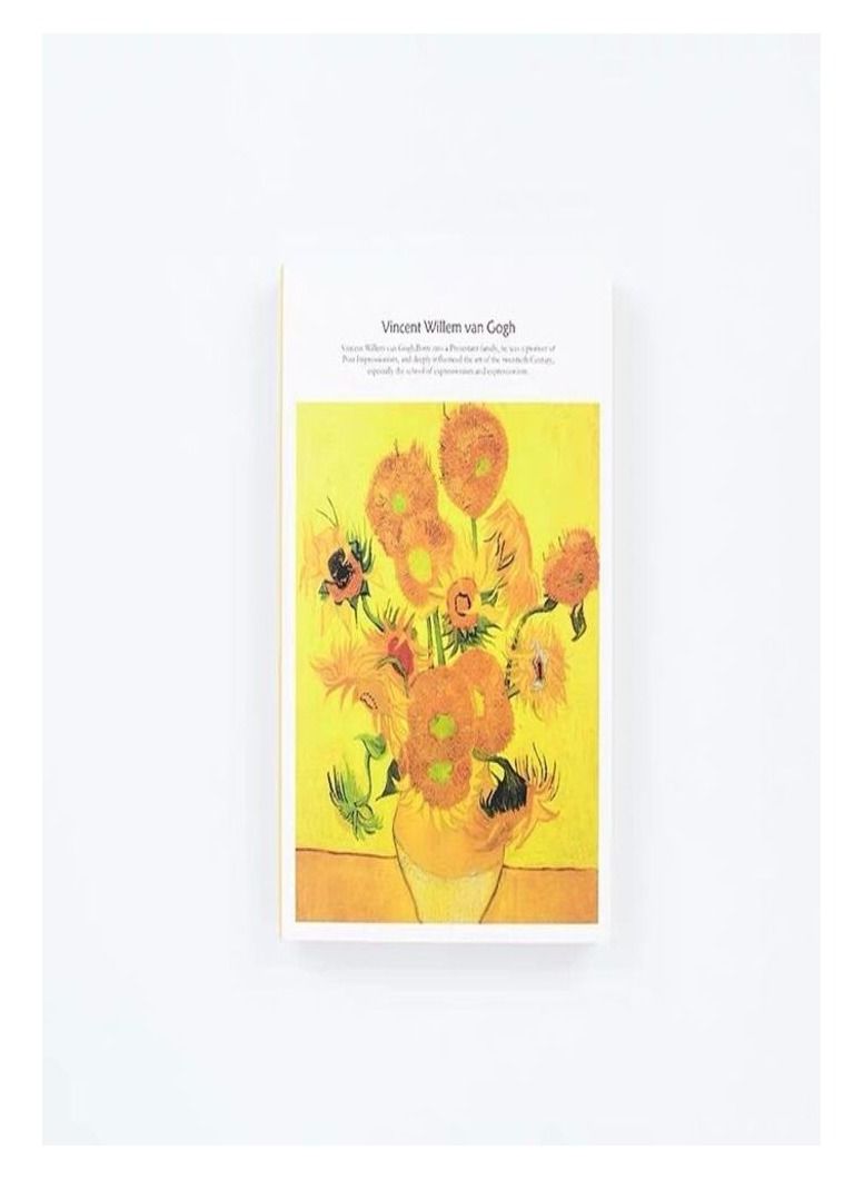 اسكتش بوك اشكال فان جوخ مقاس ايه 5 - 120 ورقة- 1 قطعة - Image 1