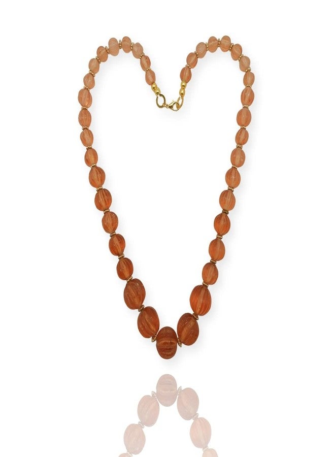 دي سي أيه قلادة من الخرز الزجاجي السميك بتصميم بوهيمي للنساء والفتيات (4500) - Image 1