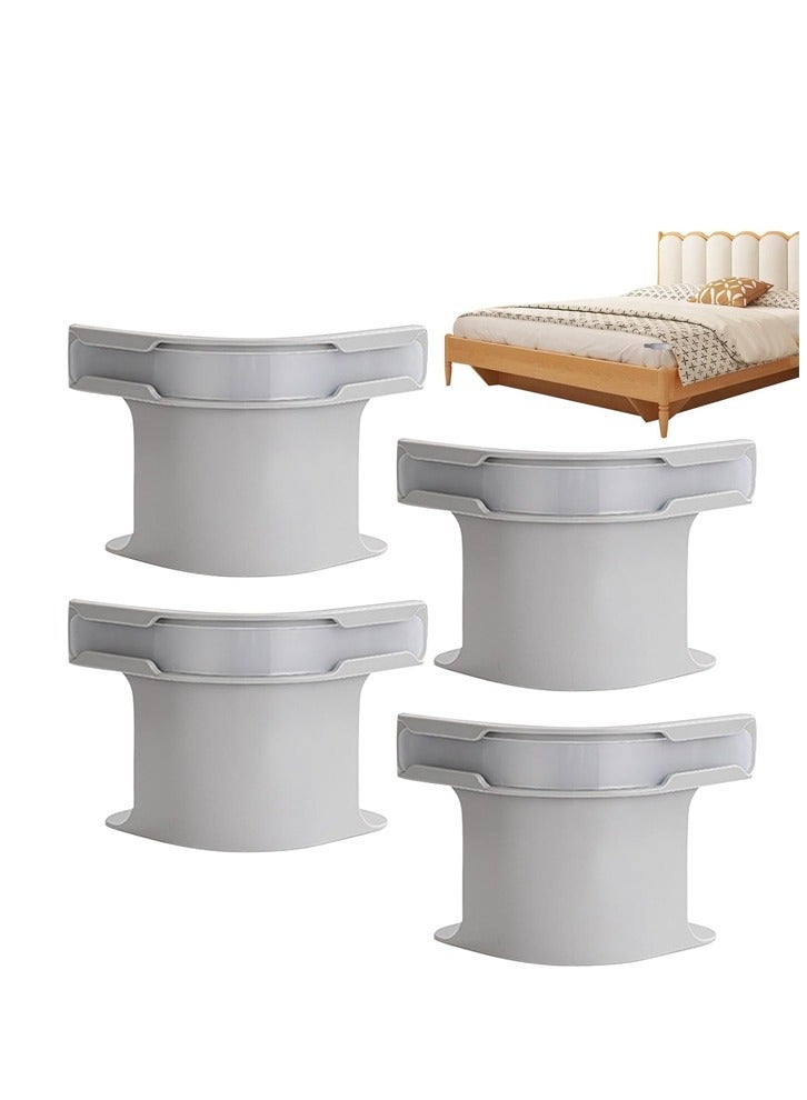 صاروخ فلاير 4 قطع مشبك أشرطة تثبيت ملاءة السرير المضاد للانزلاق – تثبيت مثالي لزوايا المرتبة، لا مزيد من حركة الملاءات - Image 1