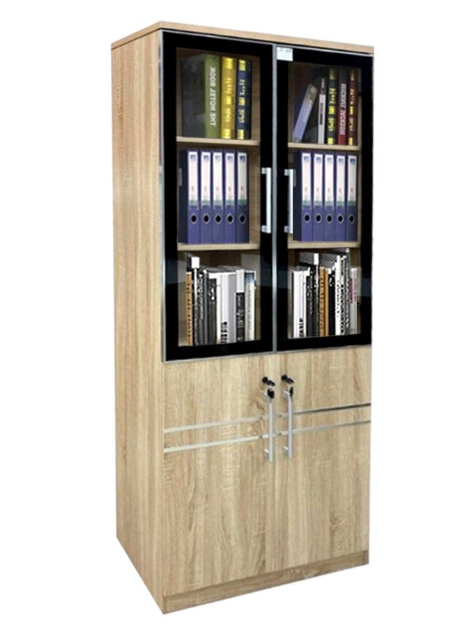 Generic Filing Cabinet With Glass Door 80*40*200 CM  - Image 2