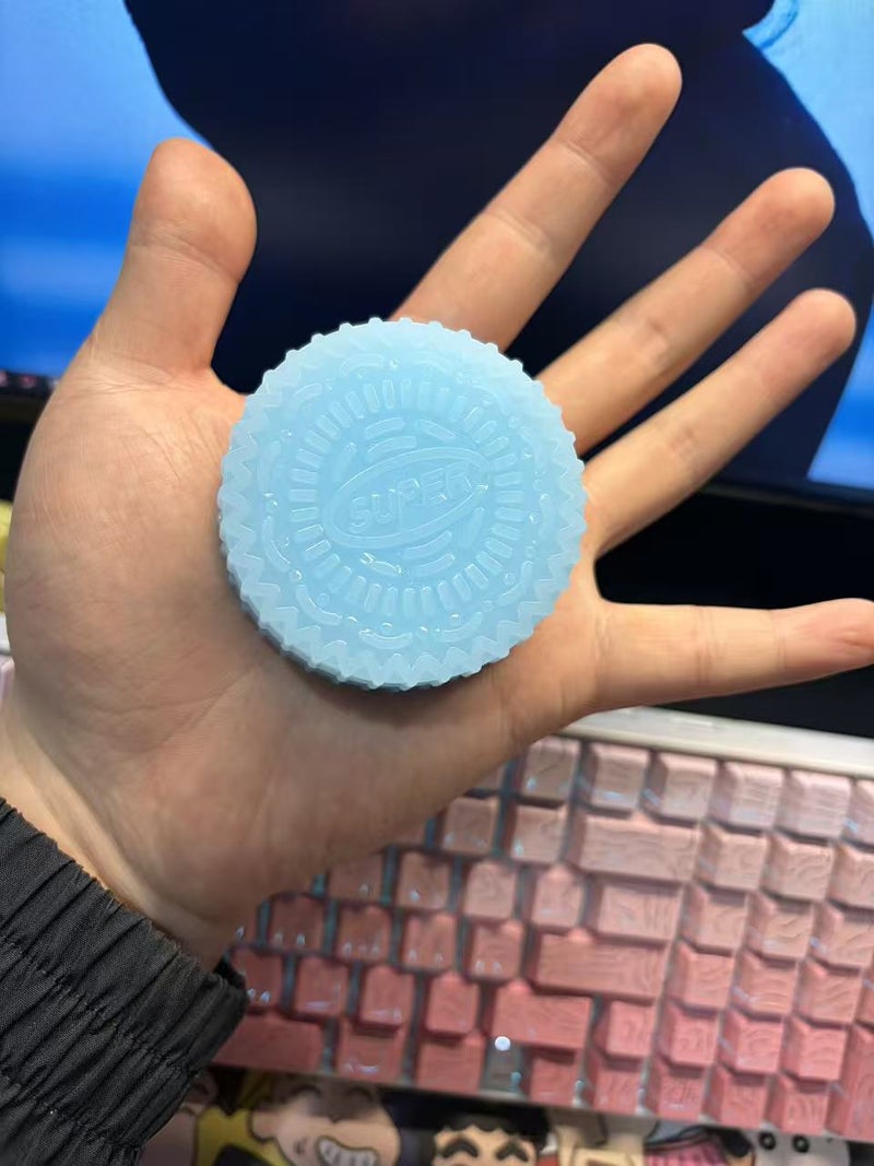 Small-Sized Bun Stress Relief Toy, Multi-Colored Milk-Scented Slow-Rebound Squishy Toy for Stress Relief - Image 1