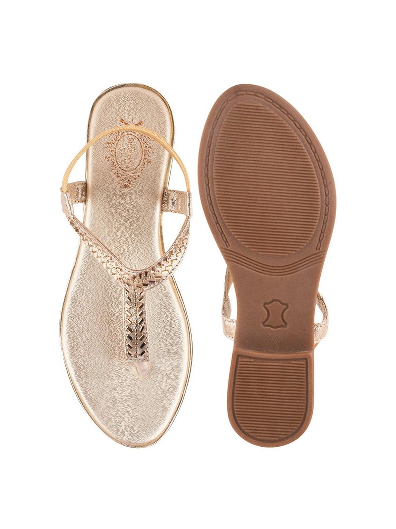 Shoetopia صندل مسطح نسائي من شوتوبيا - Image 4