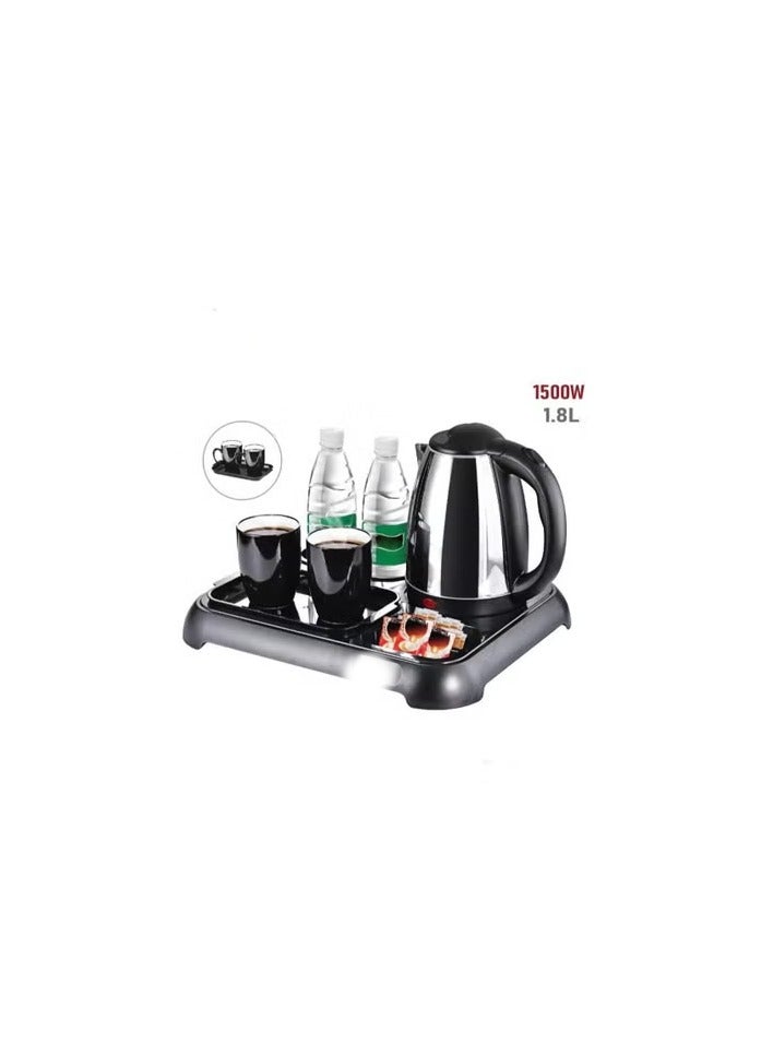 NEEHOON Water Kettle Set With 2 Cups And Base 1.8 Liters - Image 1