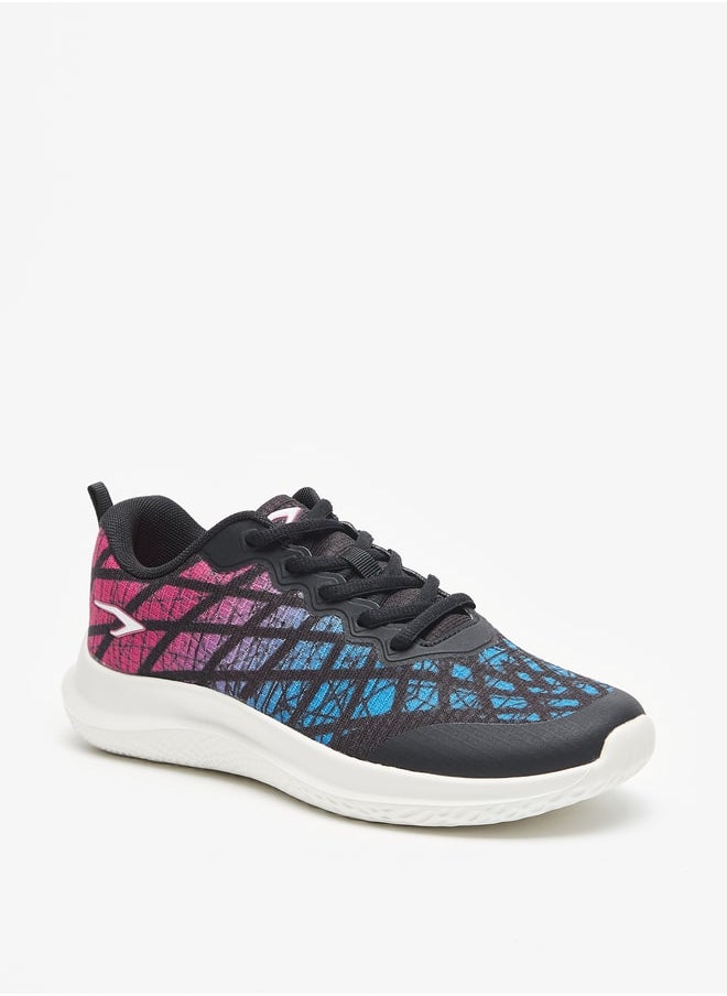 Dash Women's Textured Lace-Up Sports Shoes  - Image 1