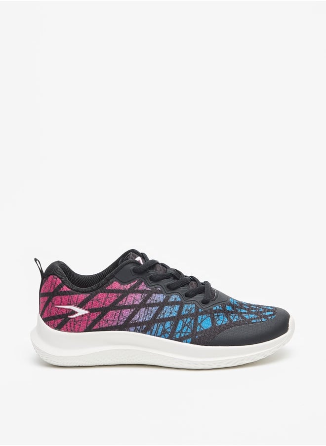 Dash Women's Textured Lace-Up Sports Shoes  - Image 3