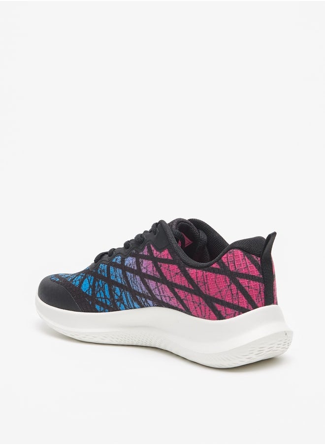 Dash Women's Textured Lace-Up Sports Shoes  - Image 2
