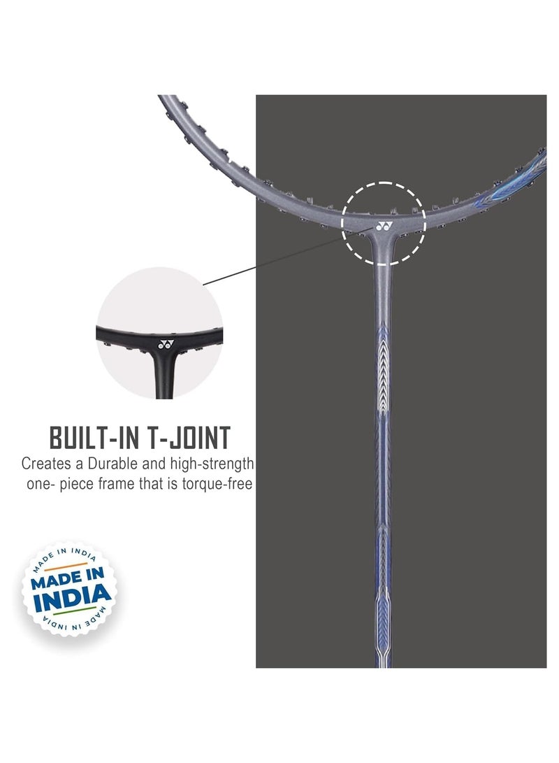 Yonex Astrox Attack 9 Badminton Racquet Gun Metal Grey - Image 4