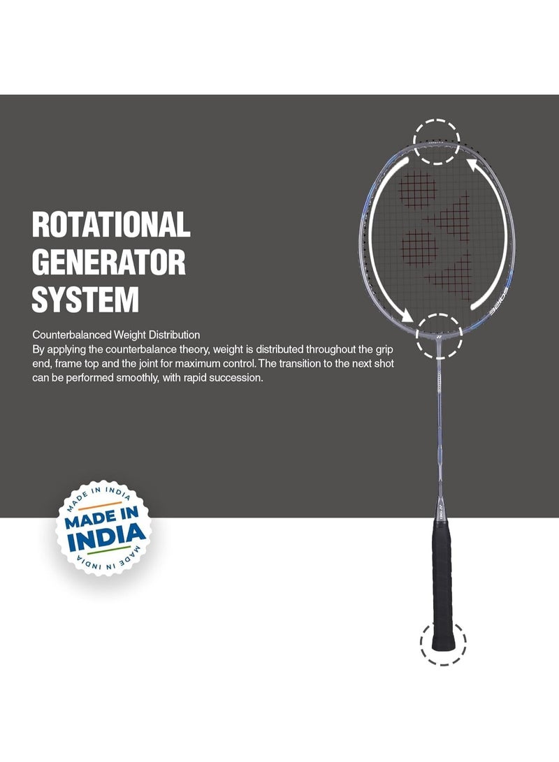 Yonex Astrox Attack 9 Badminton Racquet Gun Metal Grey - Image 5