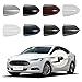 Goholy Car Exterior Door Handle Key Hole Trim Cover CapCompatible With Ford Fusion 2013 2014 2015 2016 2017 2018 2019 2020 DS7Z 54218A15DC Door Handle Accessories Lock Cap Silver Without Electroplating - Image 2