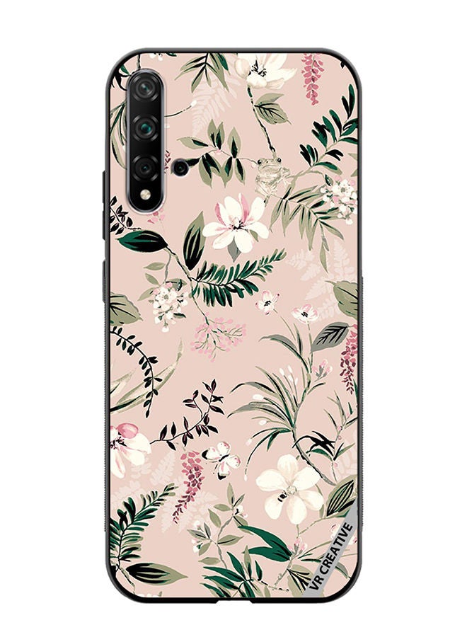 VR CREATIVE Protective Case Cover For Huawei Nova 5T Whitpi Design Multicolour - Image 1