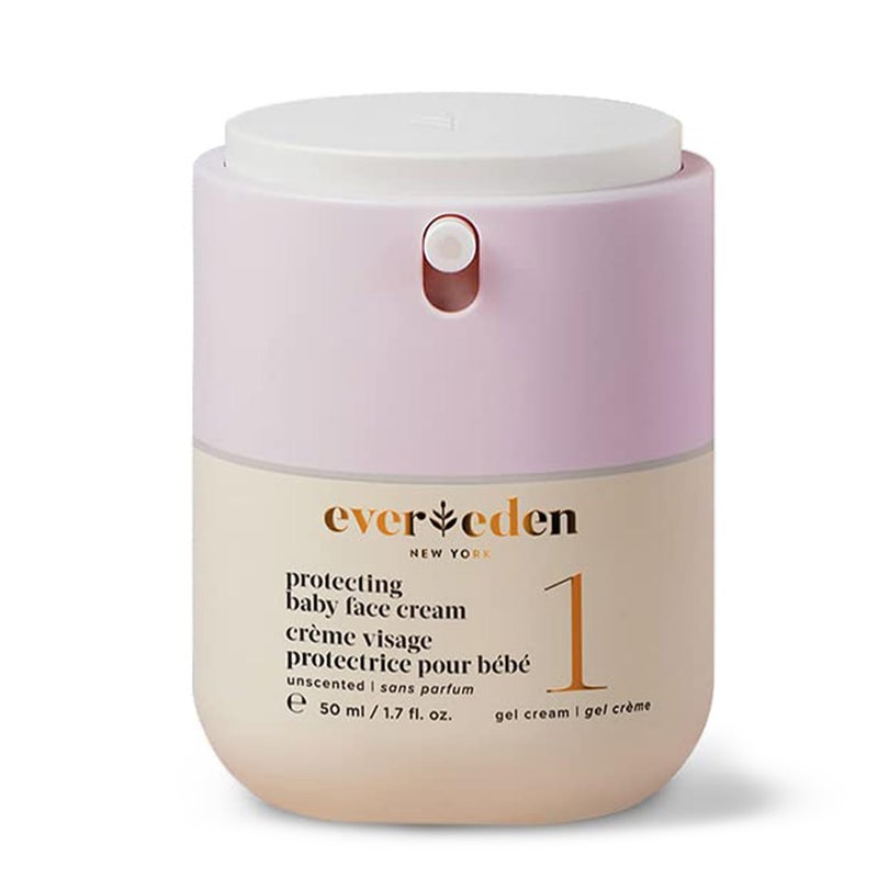 Evereden Protecting Baby Face Cream (1.7 fl. oz.): No.3 Rich Baby Cream - Nourishing Infant Face Moisturizer for Ultra-Dry Skin & Cold, Dry Climates - Clean and Vegan Ingredients - Fragrance-Free - Image 1