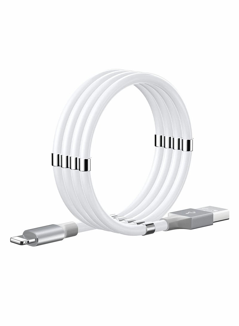 Y&D 3FT Magnetic Charging Cable Type-C Absorption Nano Data for Phone i 13/13Pro/Pro Max/12/12 Pro/Pro Max/11/XS/XS Max/XR/X/8/8 Plus/7 Plus/6s/6 Plus/SE/Pad/Pod ect  - Image 1