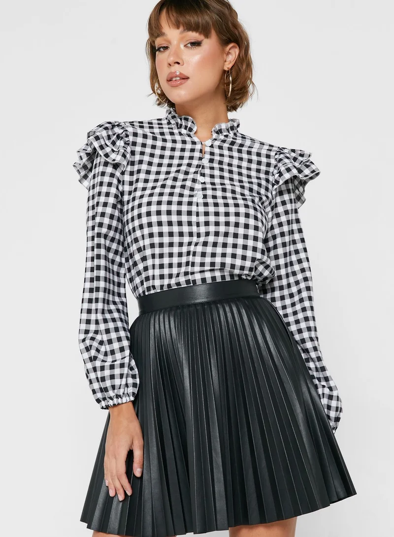 Ginger Checkered Shirt