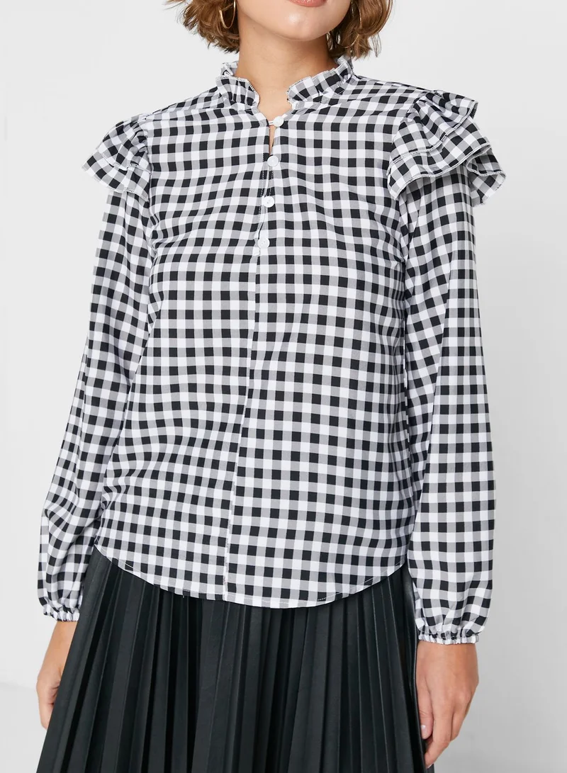 Ginger Checkered Shirt