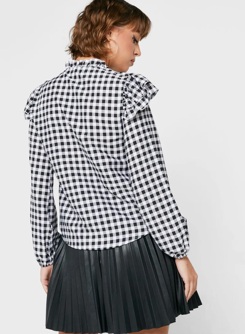 Ginger Checkered Shirt