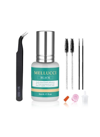 Eyelash Cluster Glue Waterproof Strong Hold Cluster Lash Glue For Diy And Professional Use 2-3 Weeks Long Lasting Sensitive Lash Extension Glue Low Fume (5Ml With Tweezers) - pzsku/Z7A78101096DDD0285C16Z/45/_/1734437764/25842776-387e-4aec-ab7d-ad5dc122bf4f