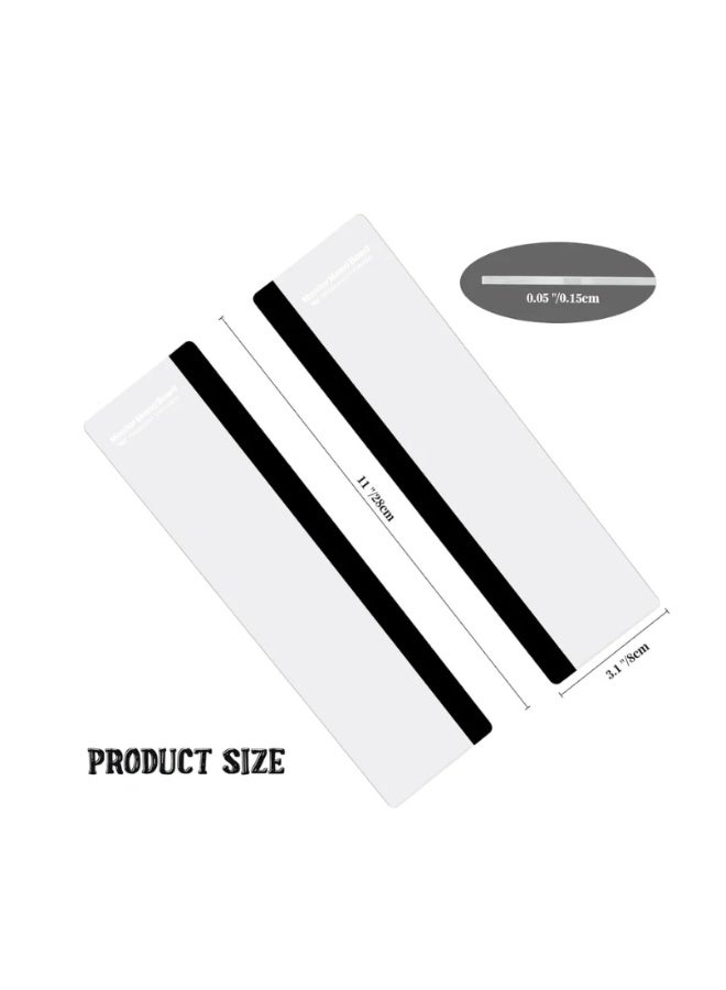 2pcs الكمبيوتر مراقبة مجلس المذكرة، مكتب مكتب الملحقات، حامل ملاحظة لاصقة الكمبيوتر، منزل مكتب سطح المكتب مجلس الرسائل للرجال والنساء - Image 2