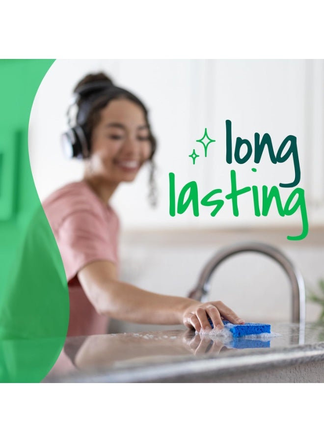 Scotch Brite Scotch-Brite Zero Scratch Scrub Sponge, 6 Kitchen Sponges for Cleaning Around the Home, Bathroom & More, Scratch-free Dish Scrubber, Multi-surface Safe, Best for Nonstick Pots and Pans - Image 3