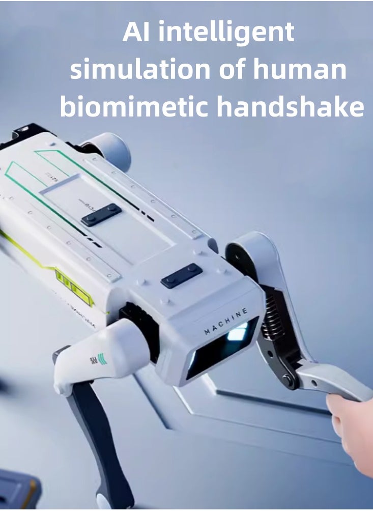 Intelligent machine dog voice dialogue high-tech artificial mobile phone remote control programming electric dance boy toy children