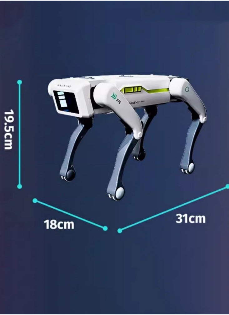 Intelligent machine dog voice dialogue high-tech artificial mobile phone remote control programming electric dance boy toy children