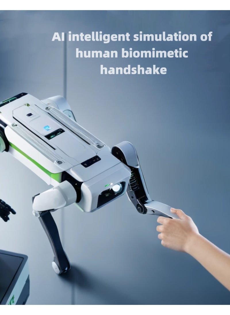 Intelligent machine dog voice dialogue high-tech artificial mobile phone remote control programming electric dance boy toy children