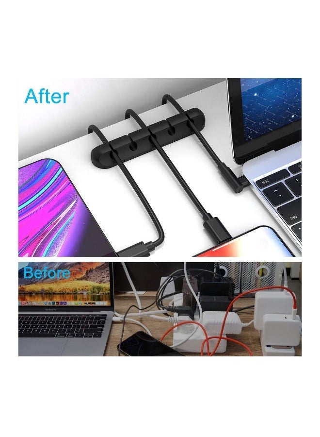Cord Organizer, Cable Clips Cord Holder, Cable Management USB Cable Power Wire Cord Clips, 2 Packs Cable Organizers for Car Home and Office - Image 5