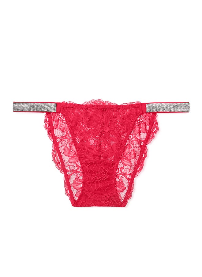 MARGOUN New Women's Panties Lace Print Underwear For Girls Ladies Soft Shorts Underpants Lingerie Fashion Design Red  - Image 3