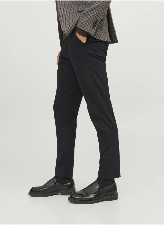 JACK & JONES Slim Fit Chino Pants with 5-Pocket Construct